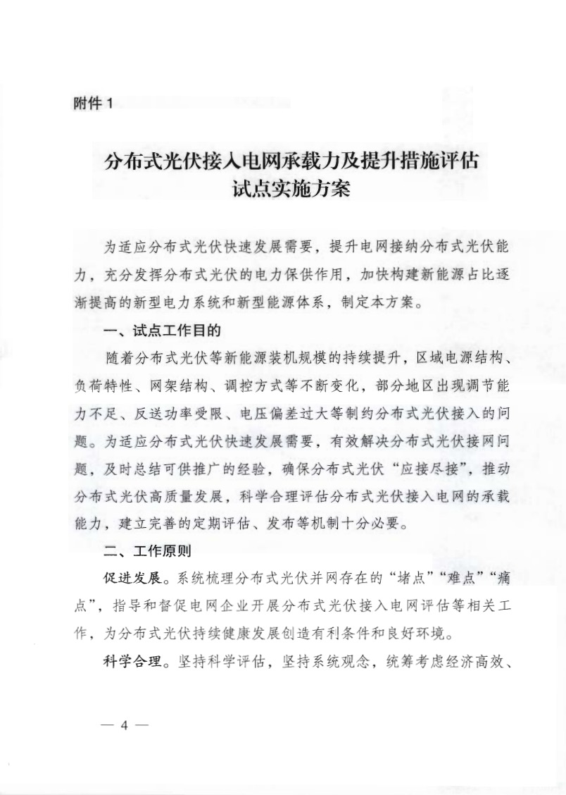 關(guān)于《國家能源局綜合司關(guān)于印發(fā)開展分布式光伏接入電網(wǎng)承載力及提升措施評估試點工作的通知》.jpg